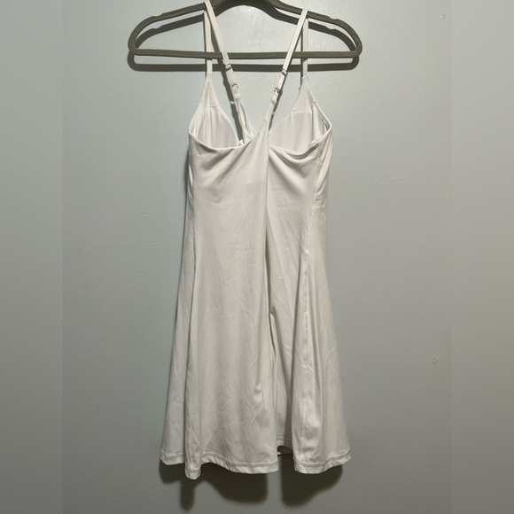 K.Tennis Dress, Workout with Built-in Bra Shorts Pockets Exercise Dress - Picture 13 of 16